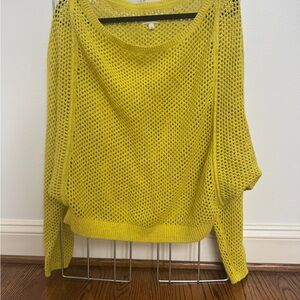 Yellow Knit Sweater